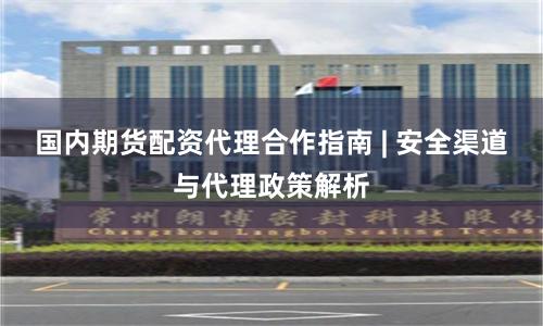 国内期货配资代理合作指南 | 安全渠道与代理政策解析